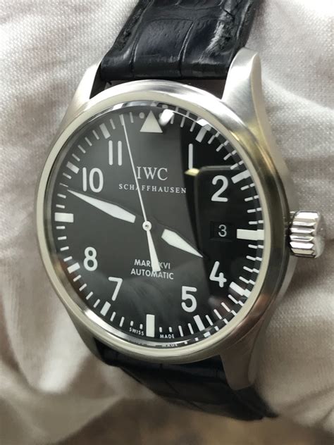 iwc schaffhausen mark xvi automatik|IWC Mark Xvi IW325501 .